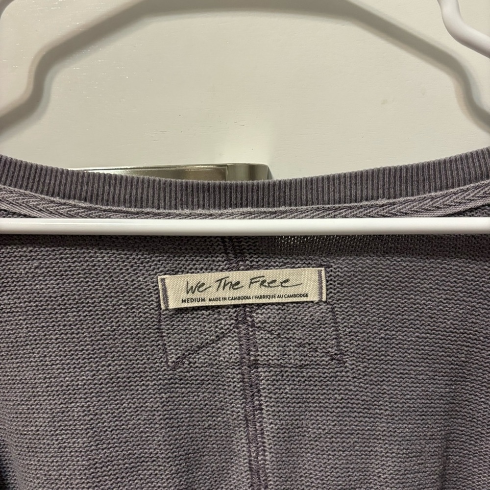 Free People Anyway Top Purple - Picture 5 of 7